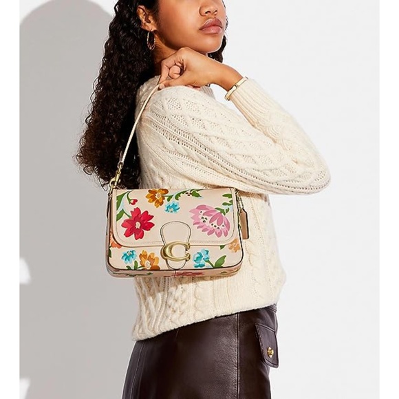 COACH Soft Calf Leather Tabby Shoulder Bag - Picture 7 of 9